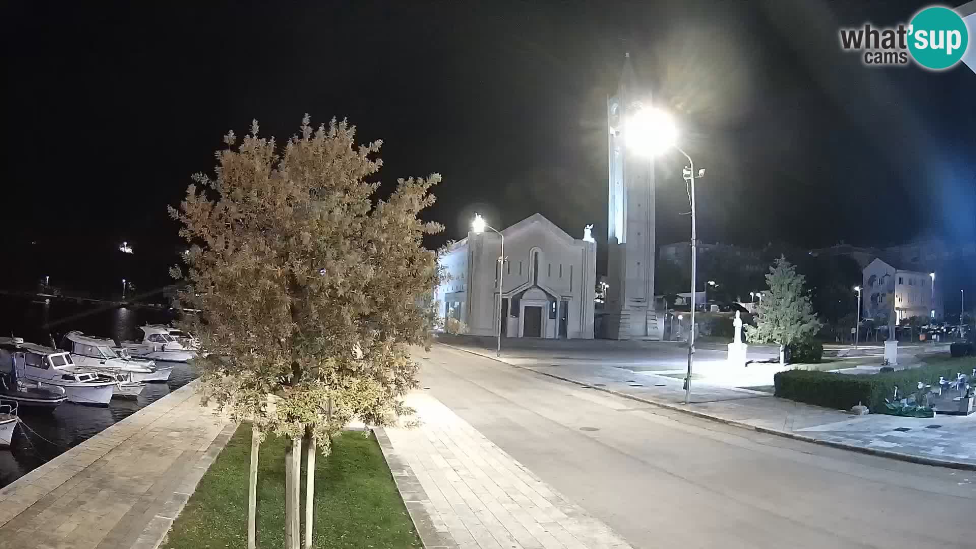 Spletna kamera Ploče | Osupljiv pogled na Rivo in katedralo