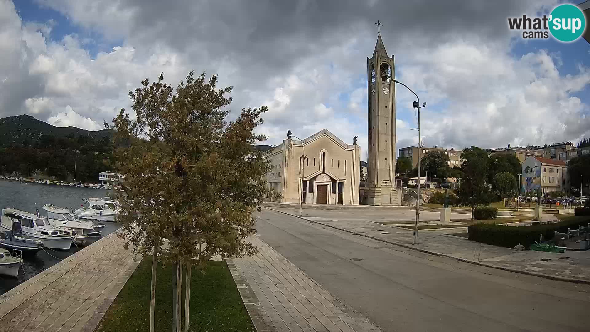 Livecam Ploce | Vues captivantes sur Riva et la cathédrale