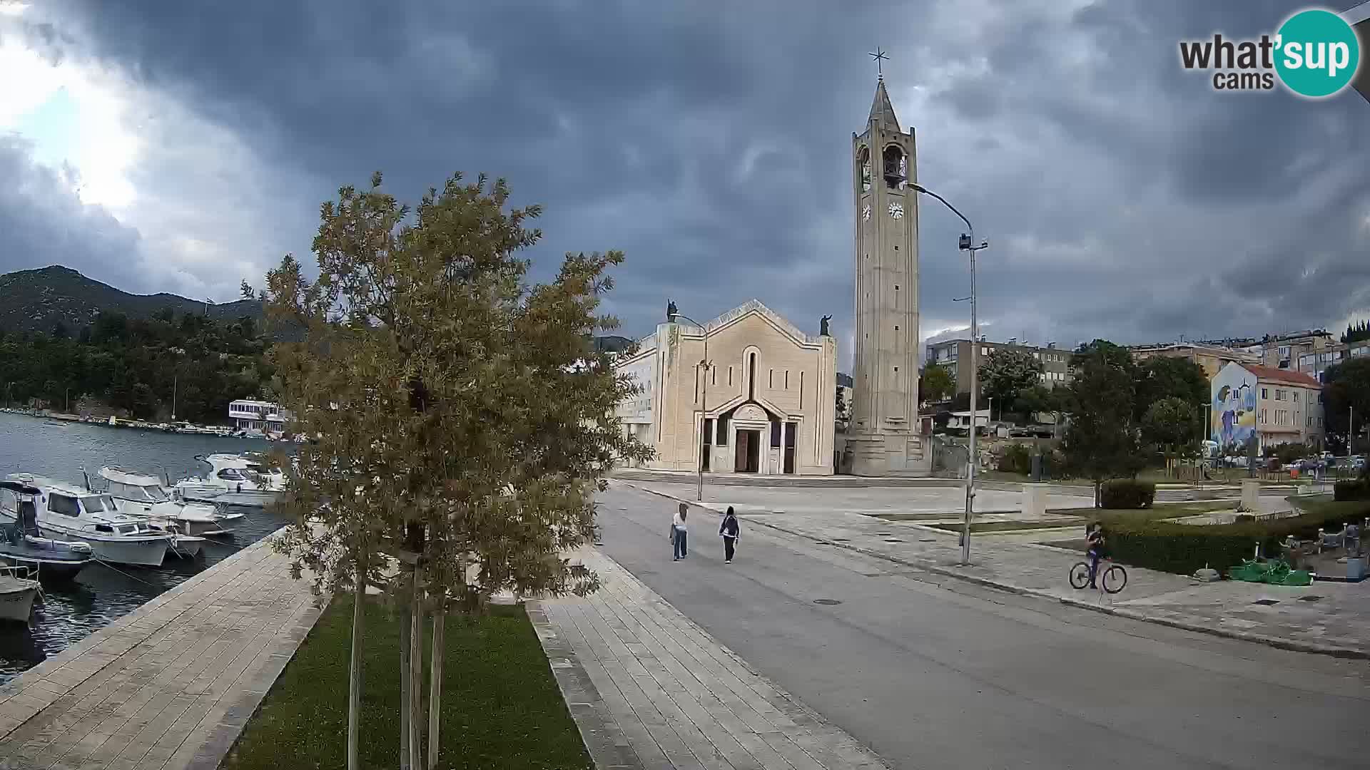 Livecam Ploce | Vues captivantes sur Riva et la cathédrale