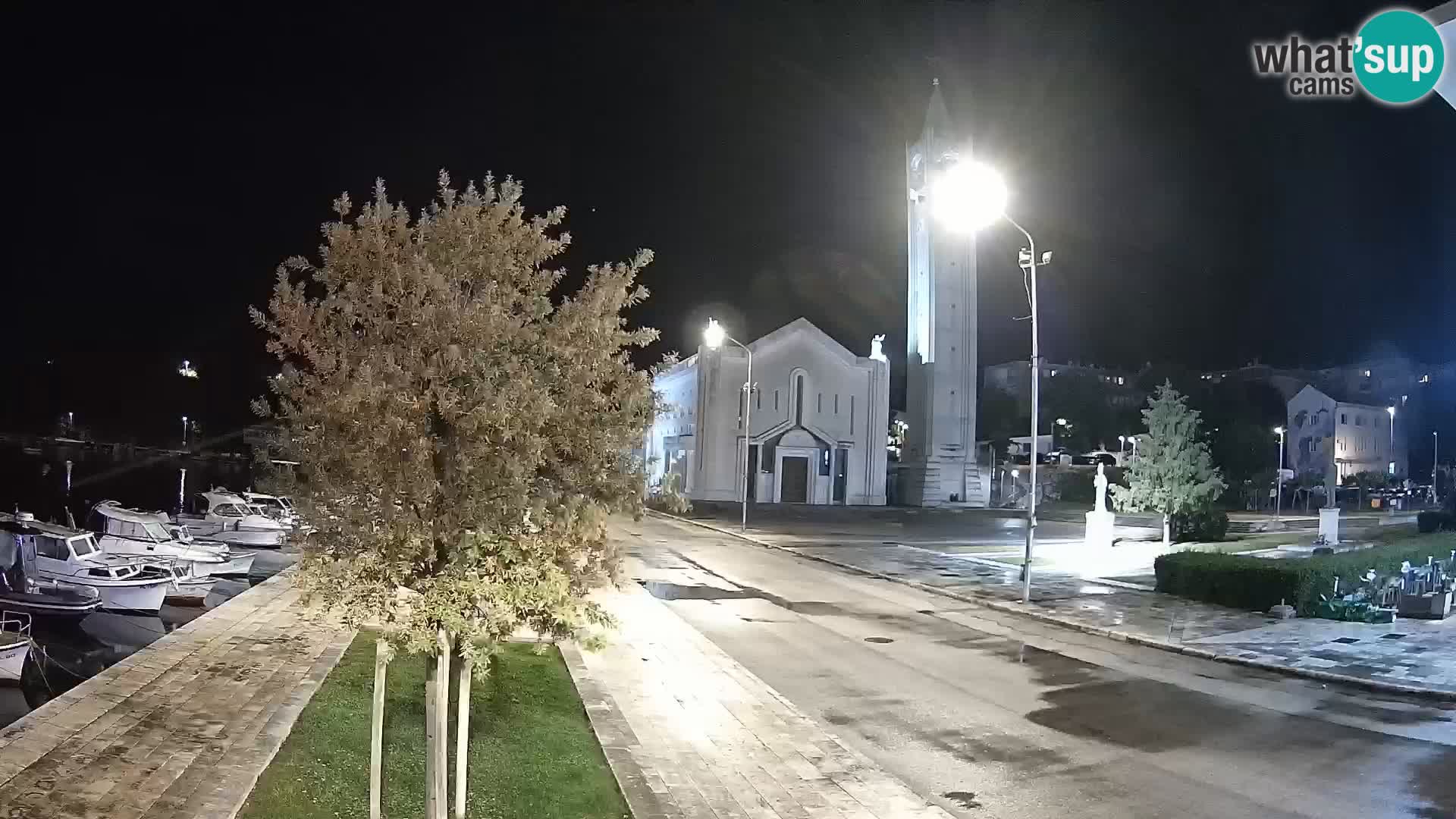 Spletna kamera Ploče | Osupljiv pogled na Rivo in katedralo