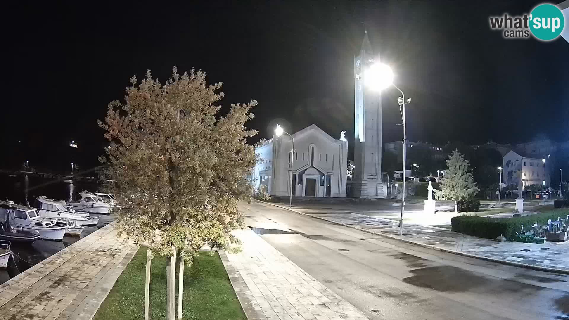 Spletna kamera Ploče | Osupljiv pogled na Rivo in katedralo