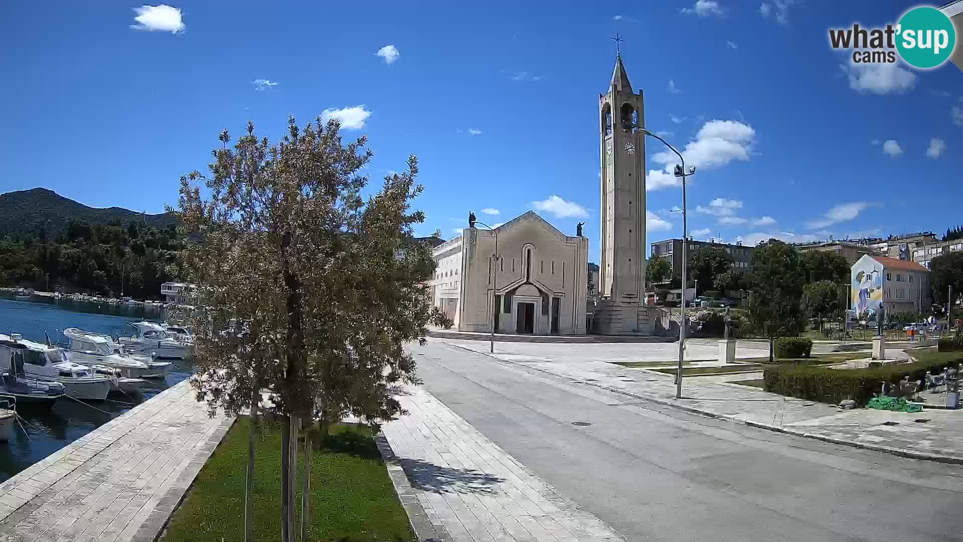 Livecam Ploce | Vues captivantes sur Riva et la cathédrale