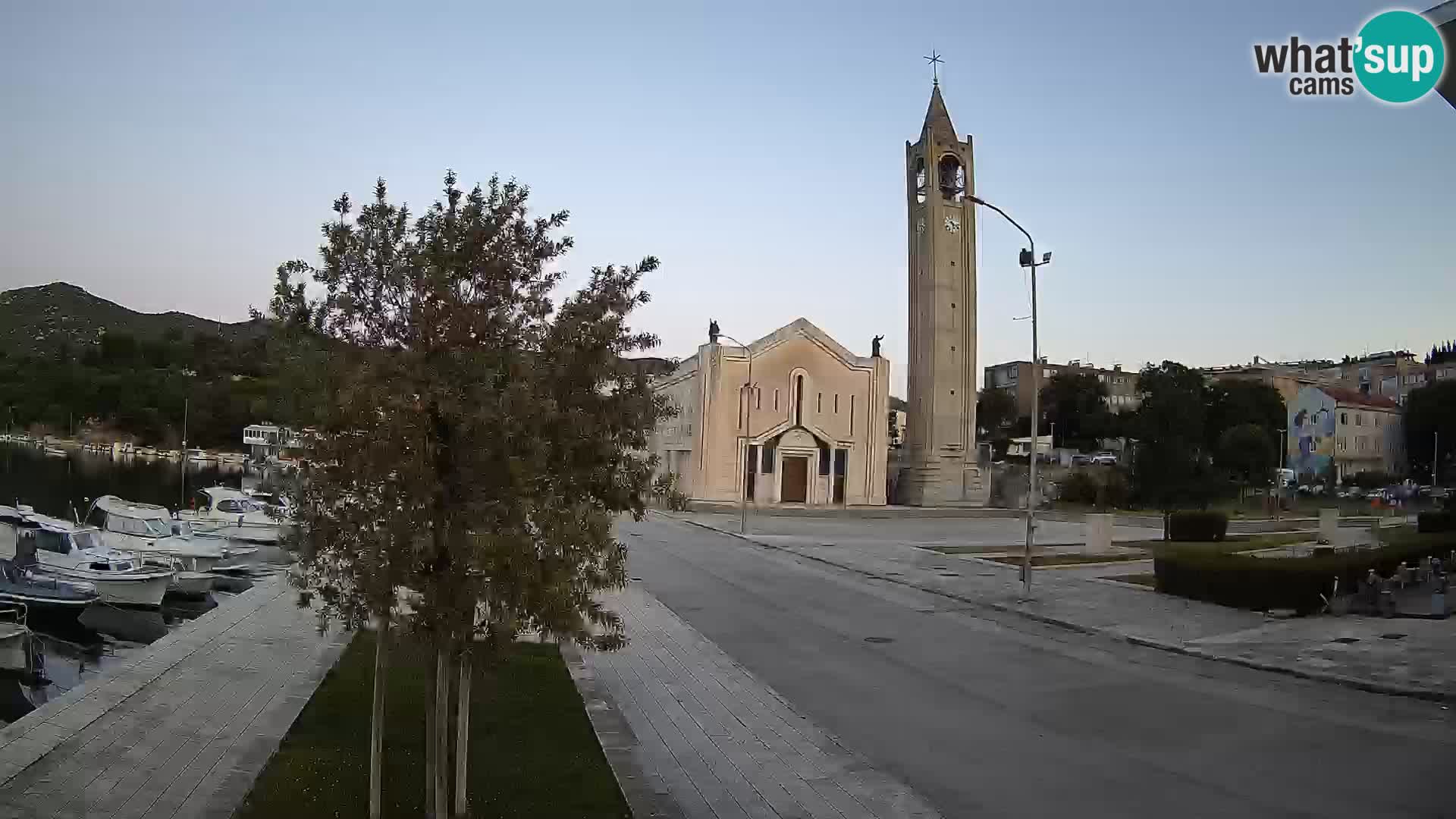 Livecam Ploce | Vues captivantes sur Riva et la cathédrale