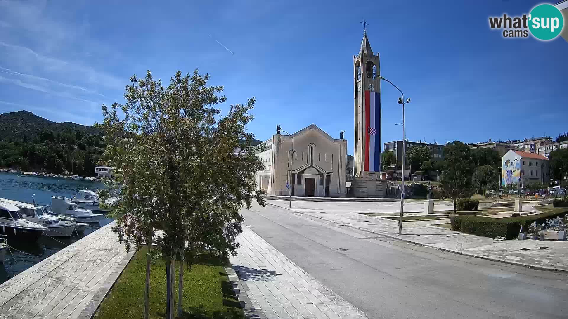 Webcam Ploče | Fesselnde Ausblicke auf Riva und die Kathedrale
