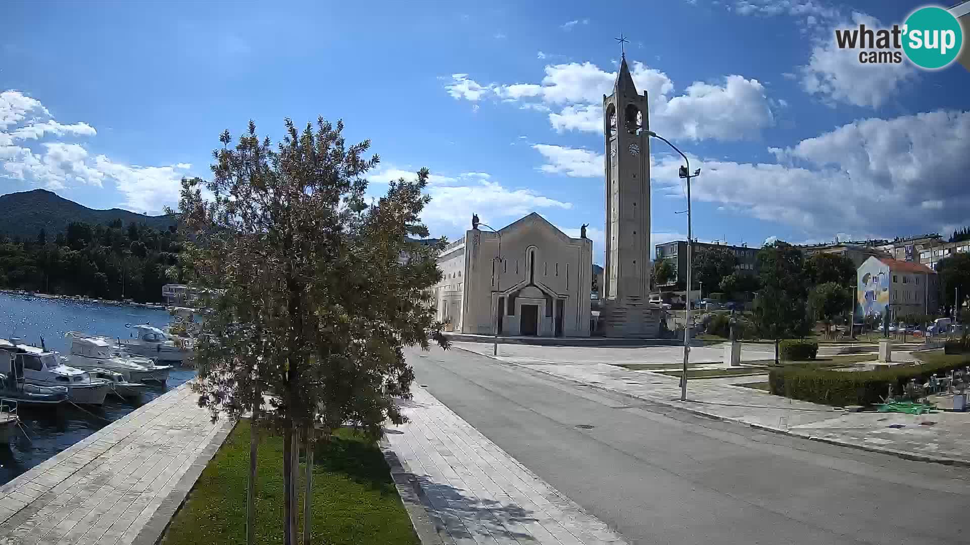 Spletna kamera Ploče | Osupljiv pogled na Rivo in katedralo