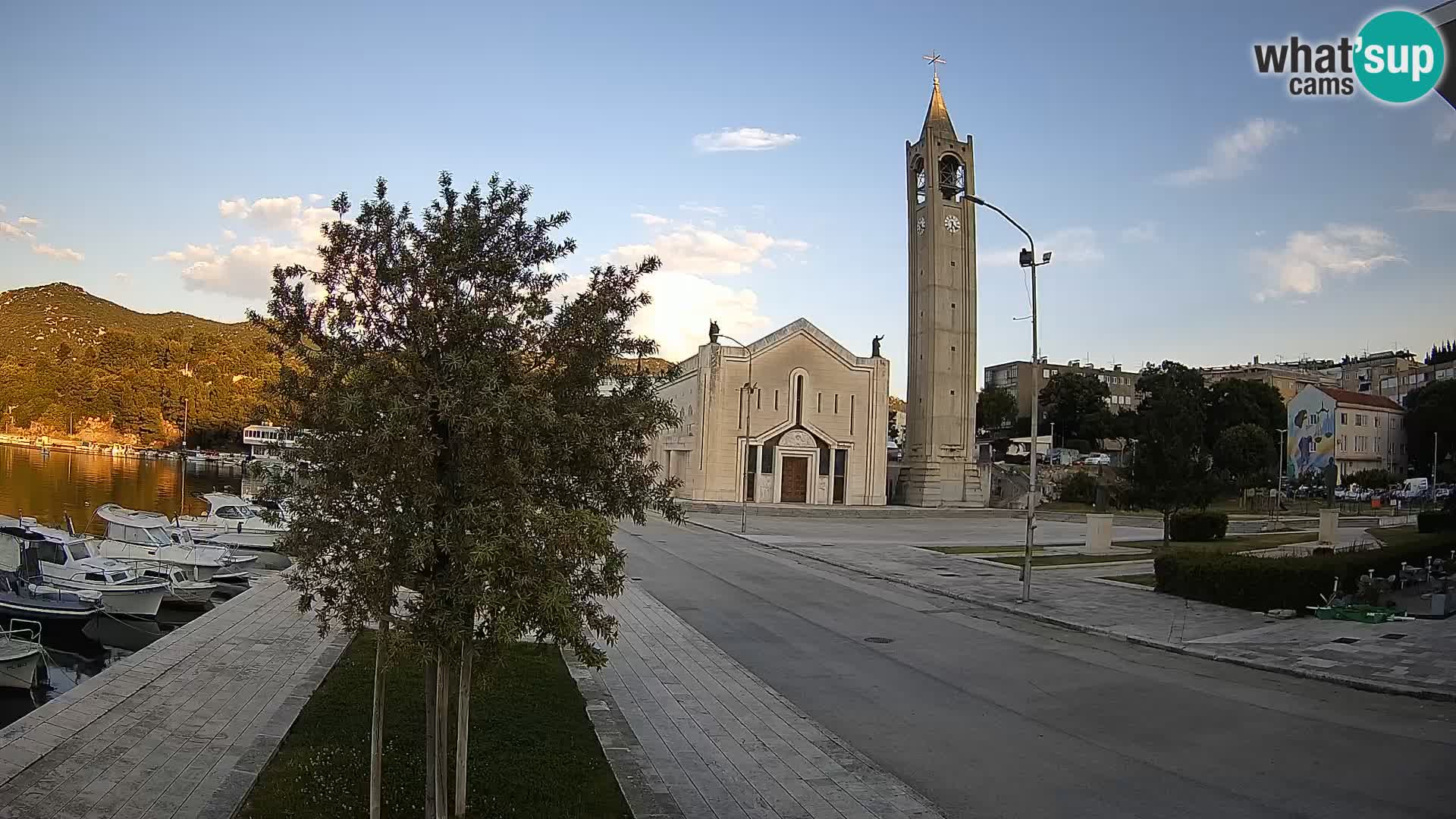 Livecam Ploce | Vues captivantes sur Riva et la cathédrale
