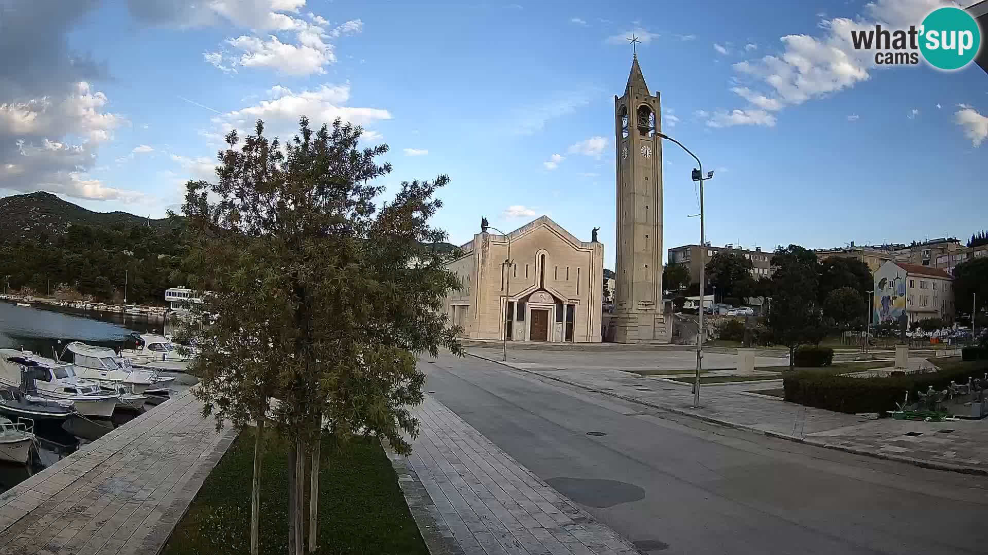 Livecam Ploce | Vues captivantes sur Riva et la cathédrale