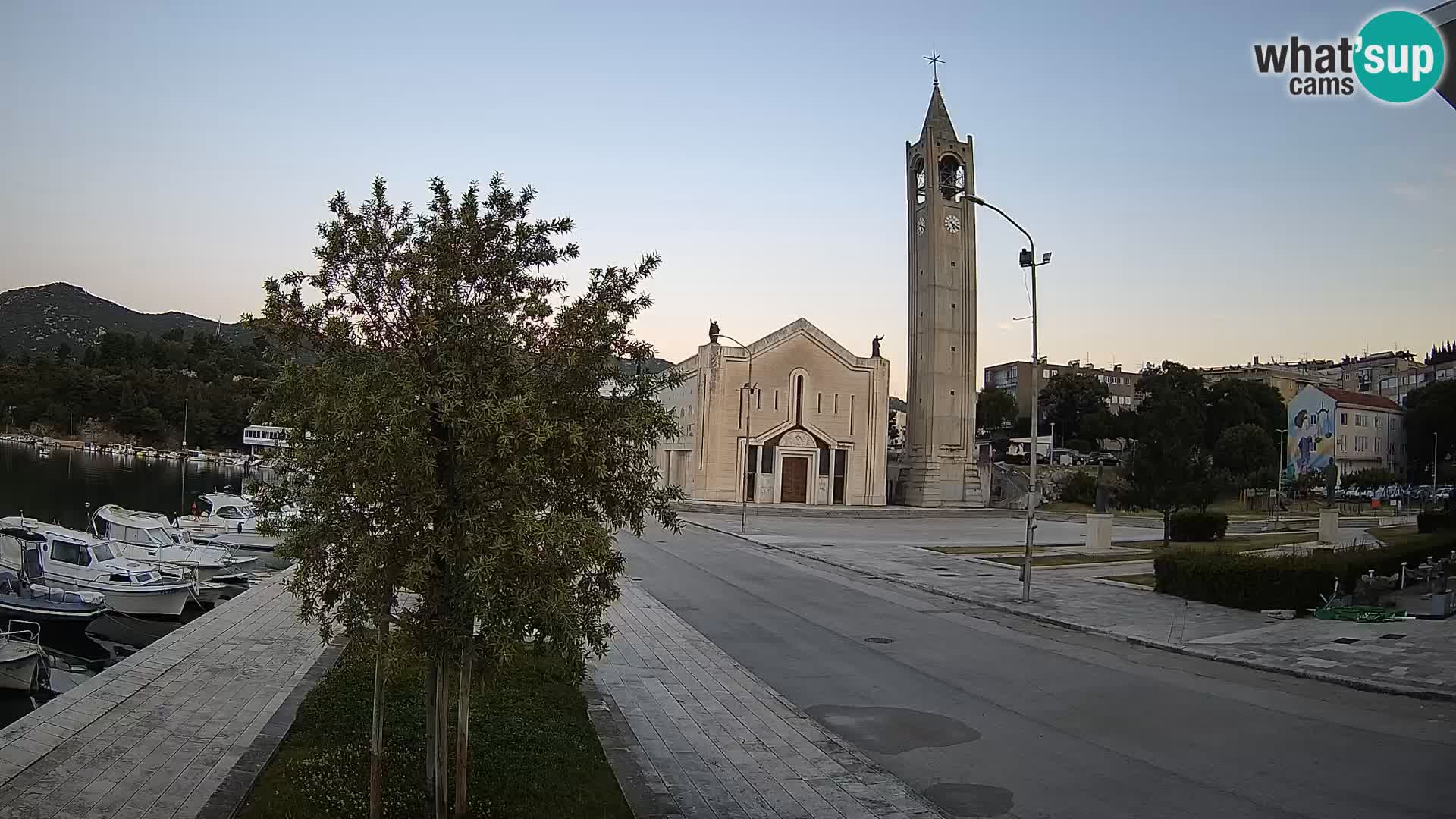 Livecam Ploce | Vues captivantes sur Riva et la cathédrale
