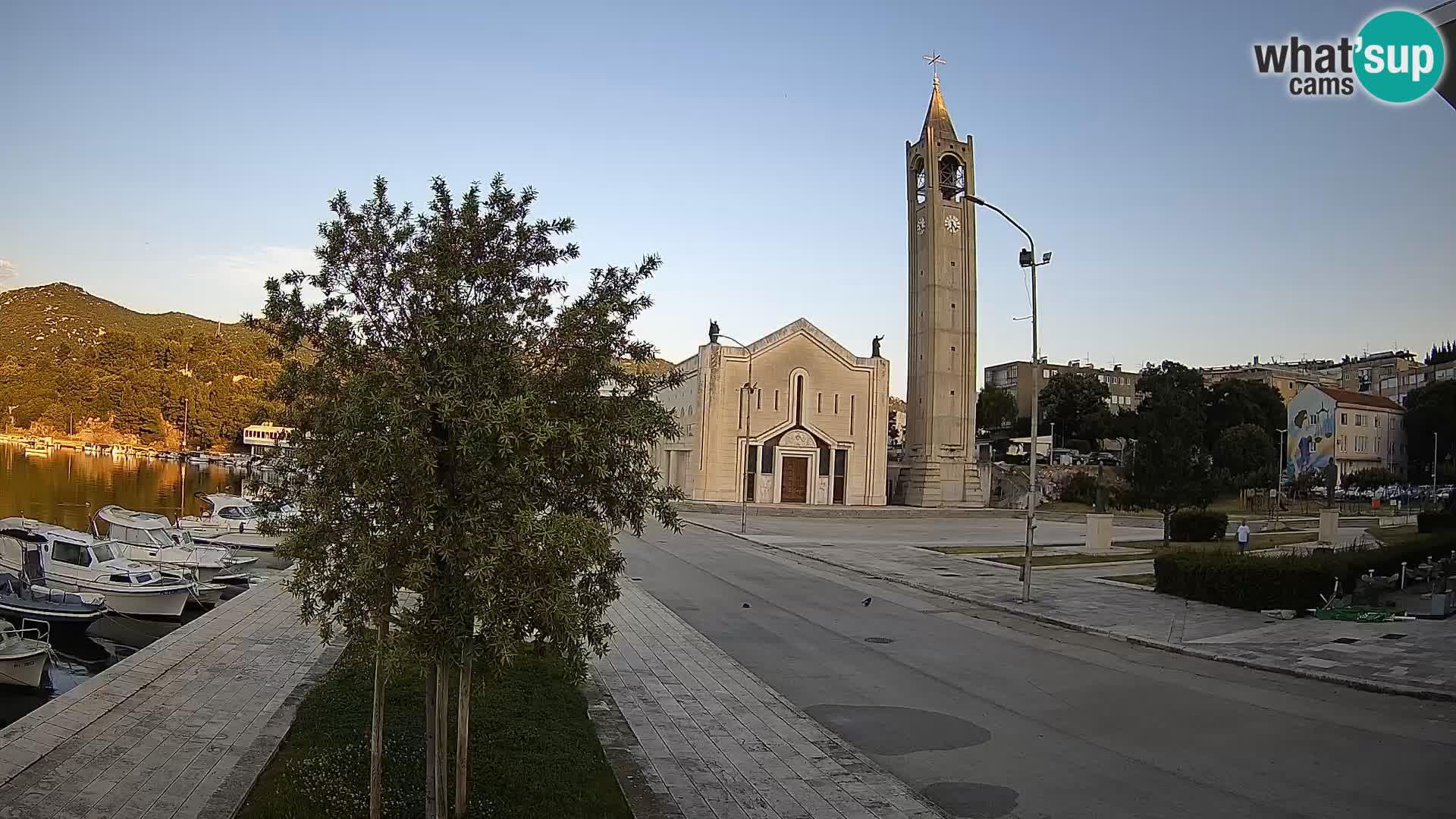 Livecam Ploce | Vues captivantes sur Riva et la cathédrale