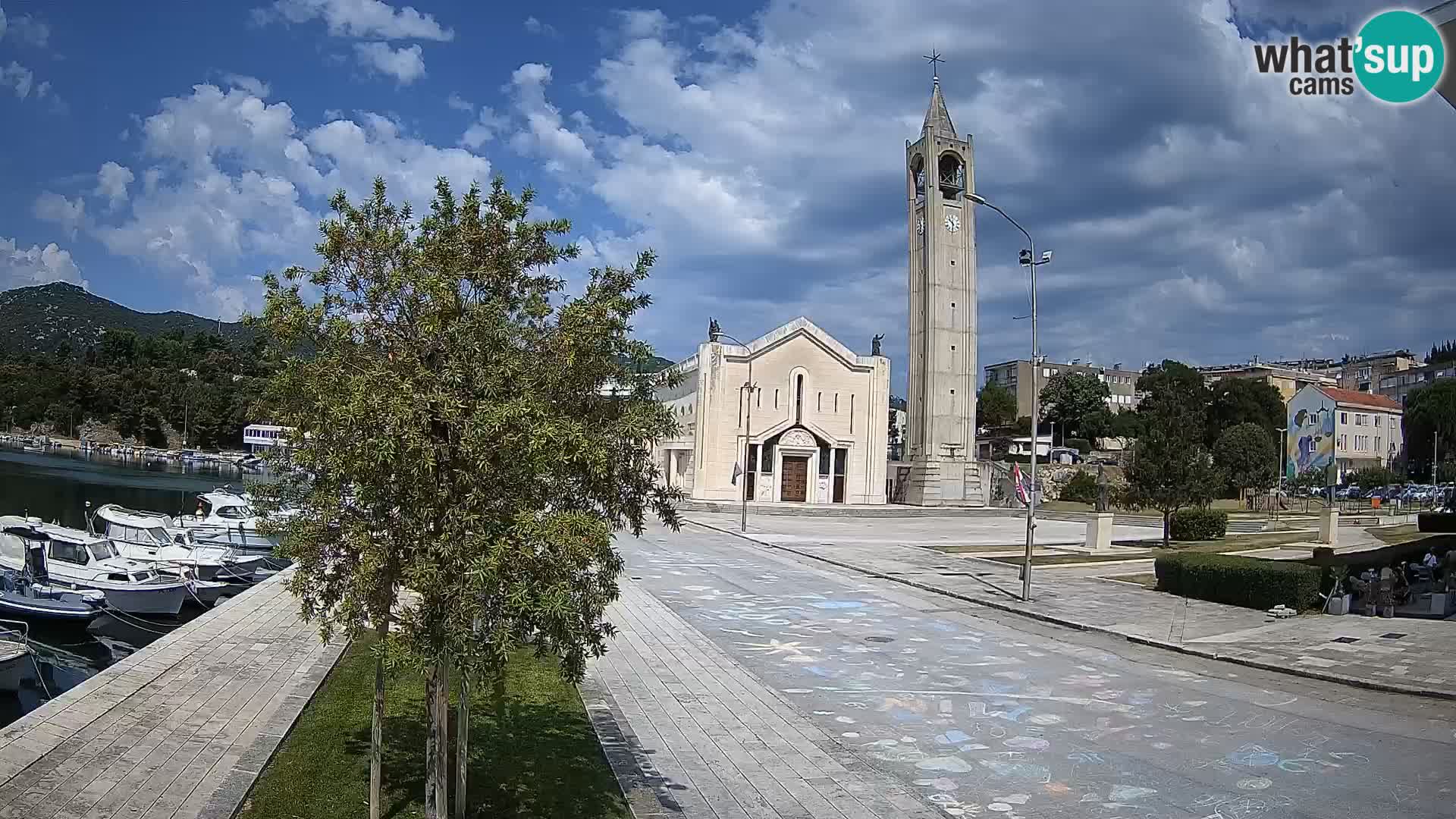 Webcam Ploče | Fesselnde Ausblicke auf Riva und die Kathedrale