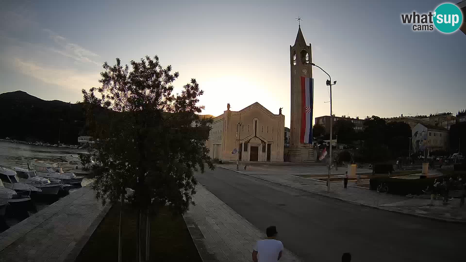 Livecam Ploce | Vues captivantes sur Riva et la cathédrale