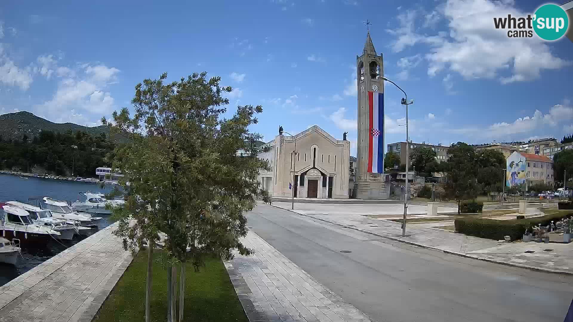 Webcam Ploče | Fesselnde Ausblicke auf Riva und die Kathedrale