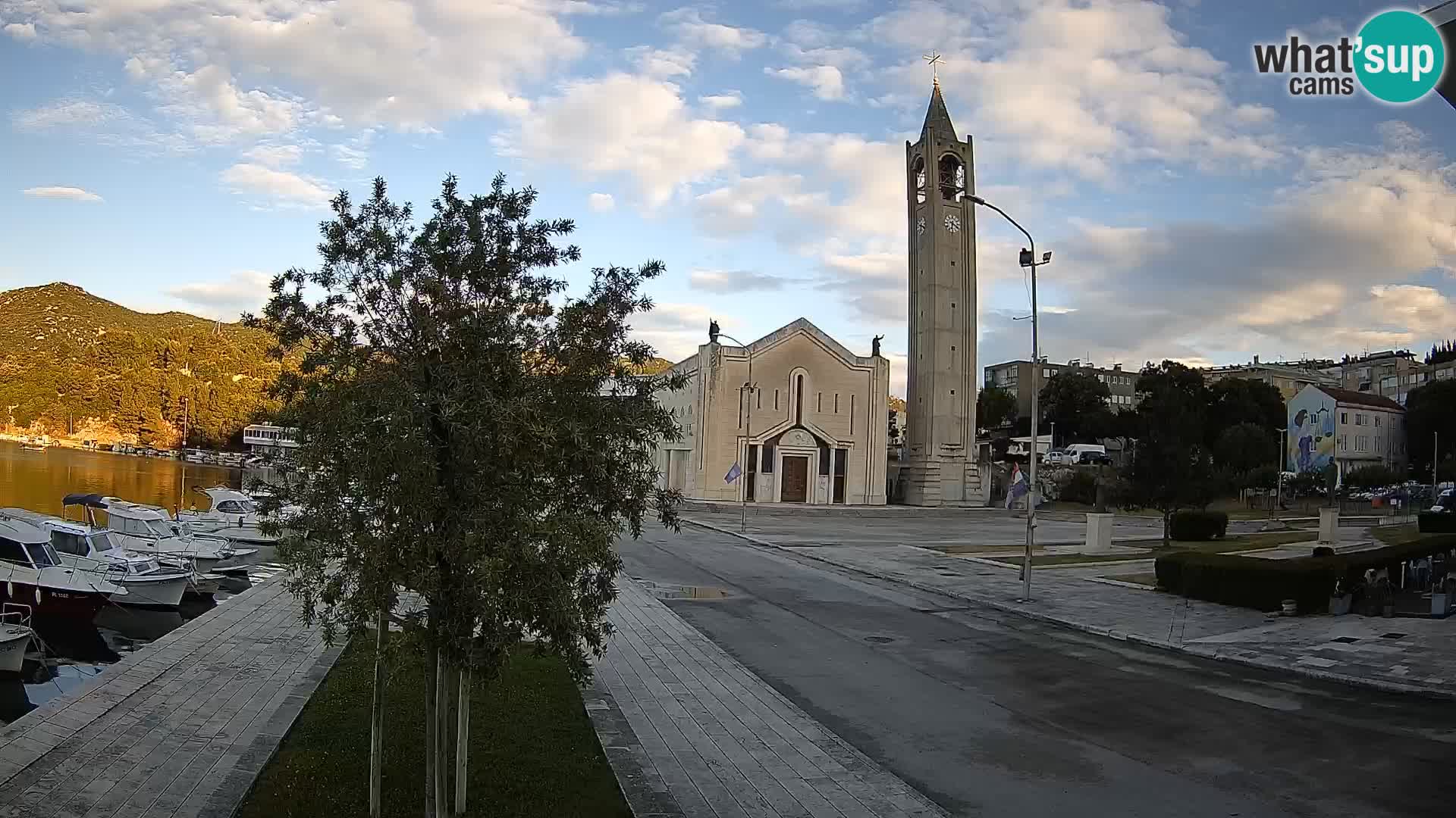 Livecam Ploce | Vues captivantes sur Riva et la cathédrale
