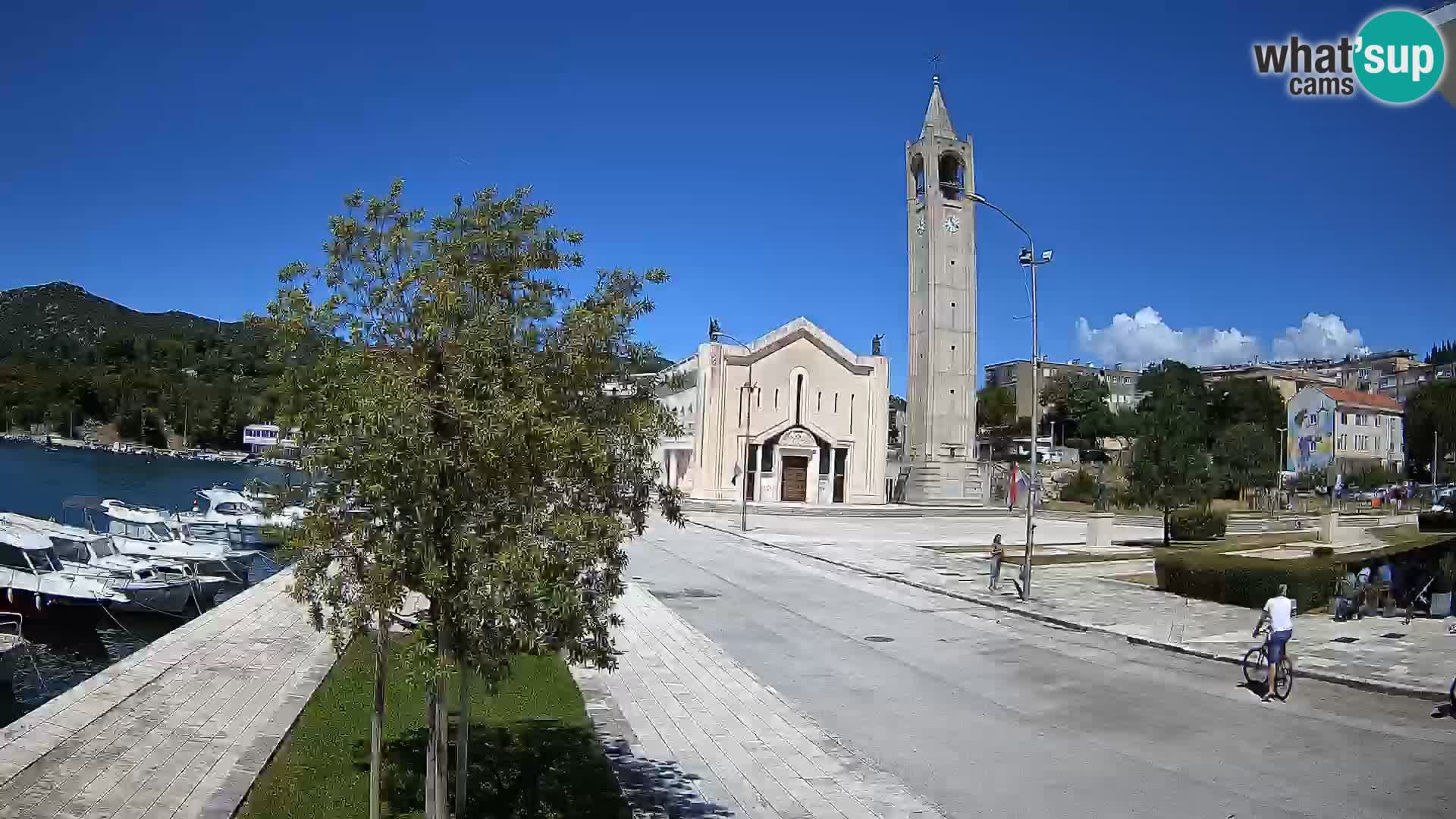 Spletna kamera Ploče | Osupljiv pogled na Rivo in katedralo
