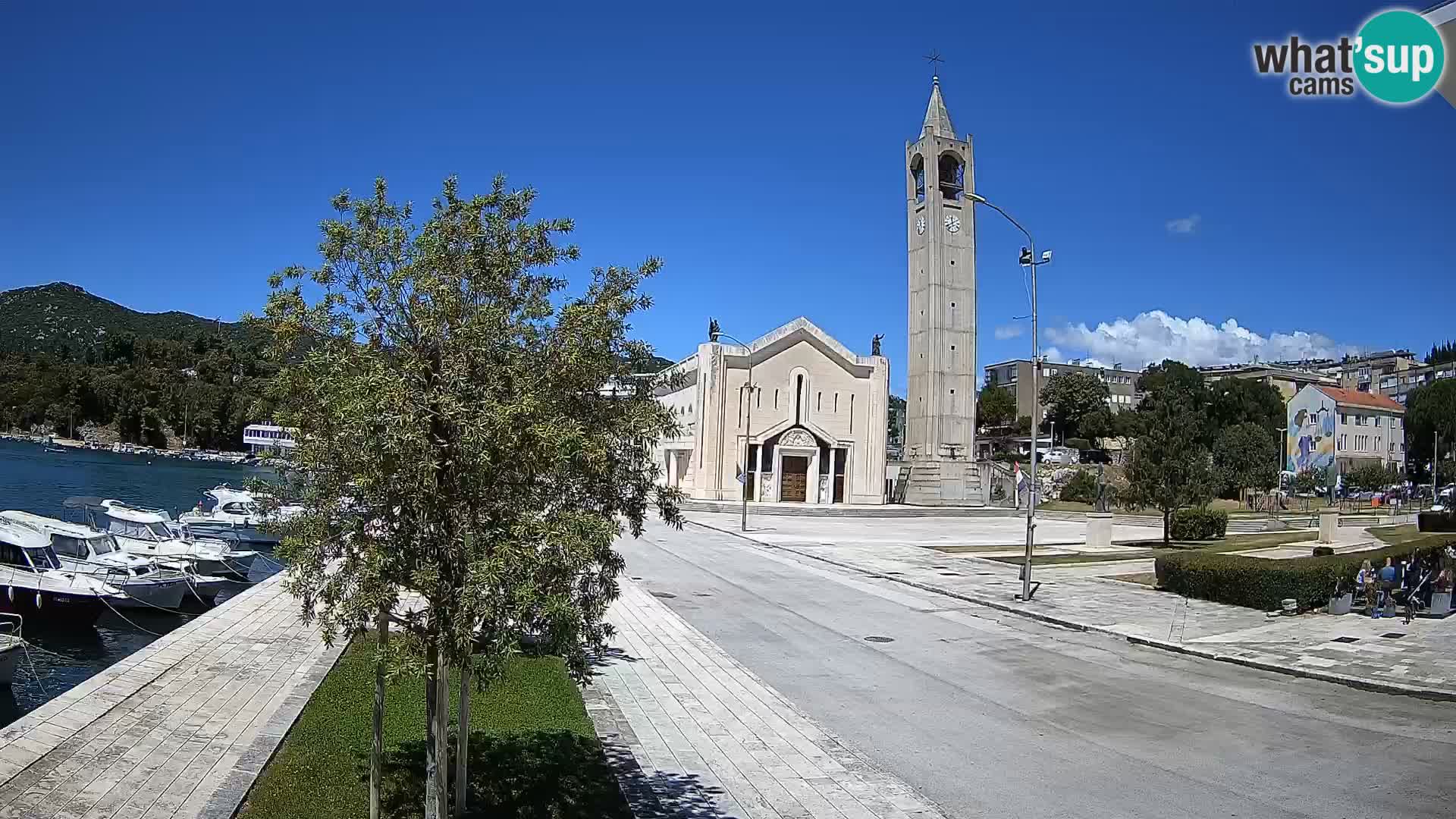 Livecam Ploce | Vues captivantes sur Riva et la cathédrale