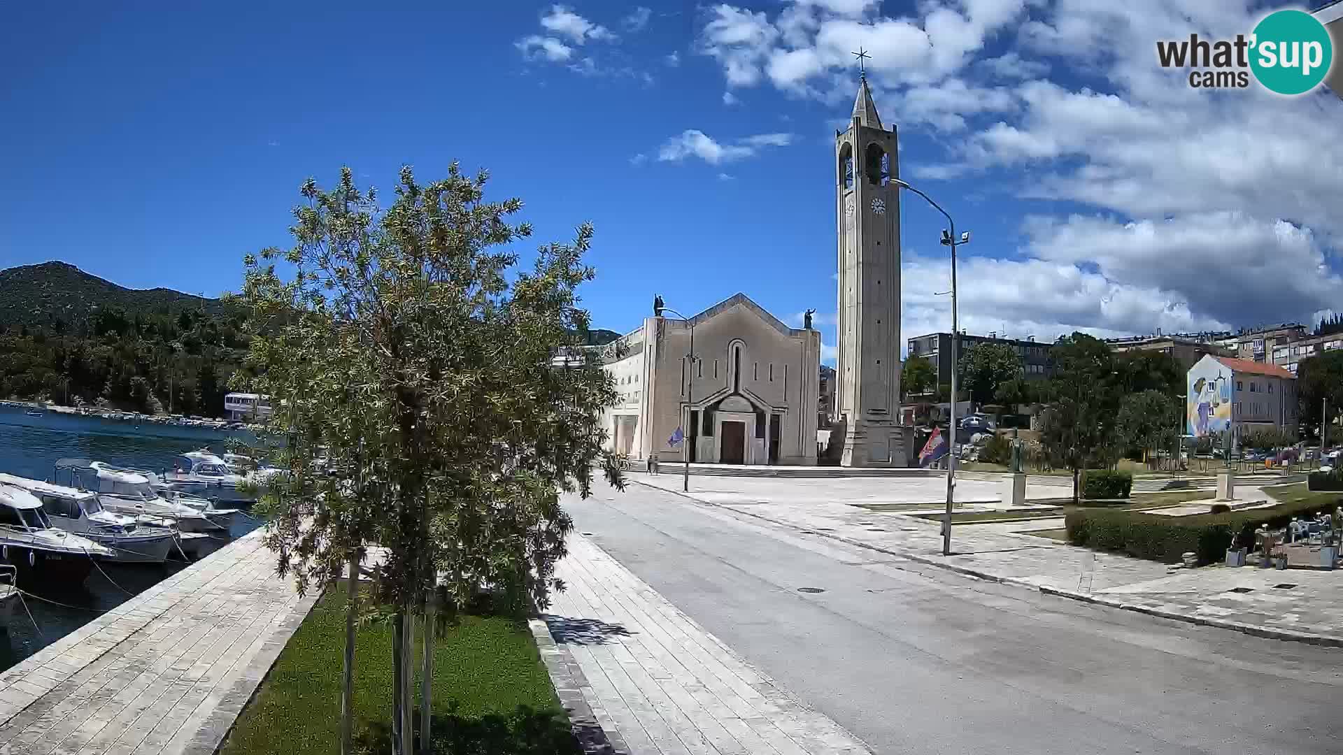 Spletna kamera Ploče | Osupljiv pogled na Rivo in katedralo