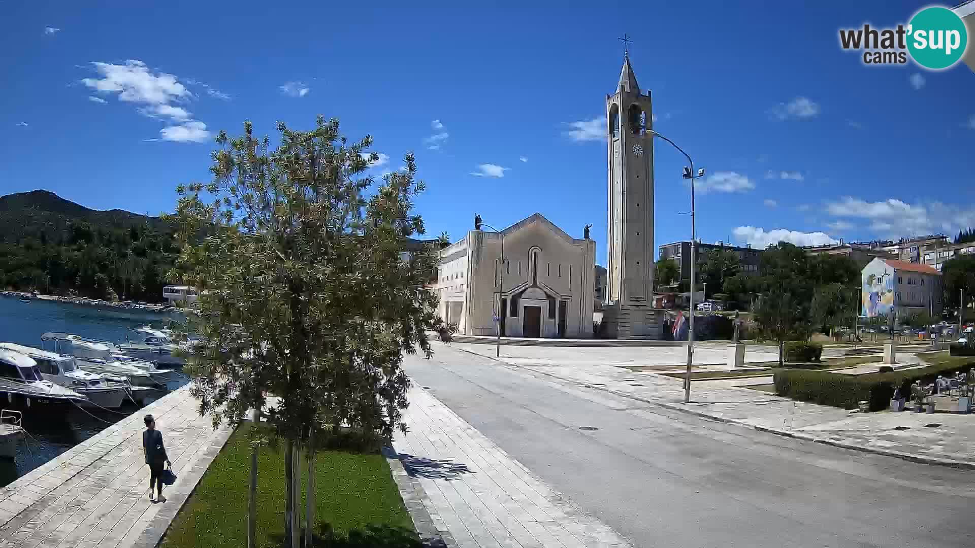 Spletna kamera Ploče | Osupljiv pogled na Rivo in katedralo
