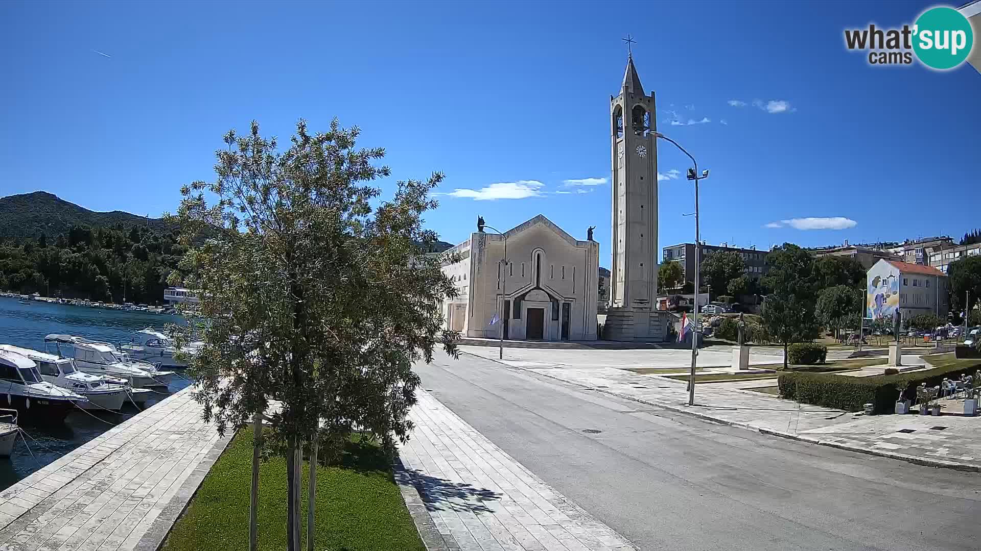 Livecam Ploce | Vues captivantes sur Riva et la cathédrale