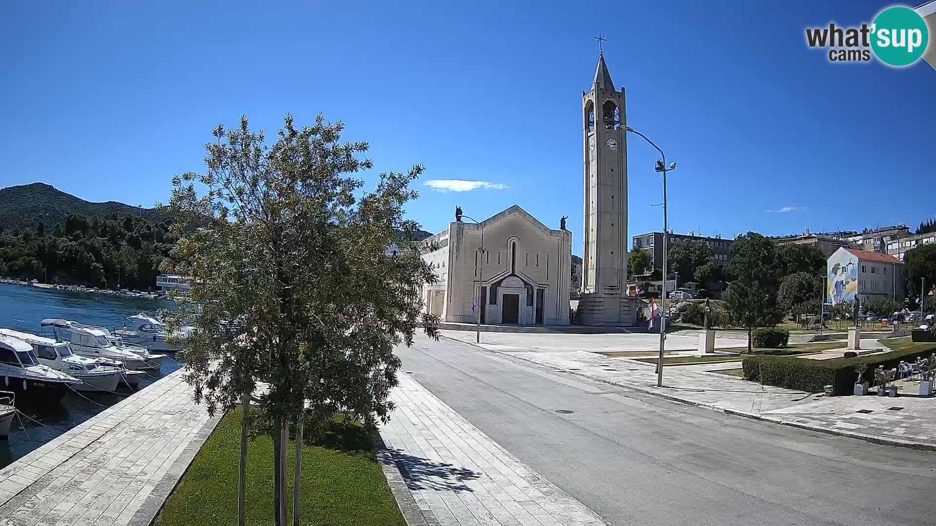 Livecam Ploce | Vues captivantes sur Riva et la cathédrale