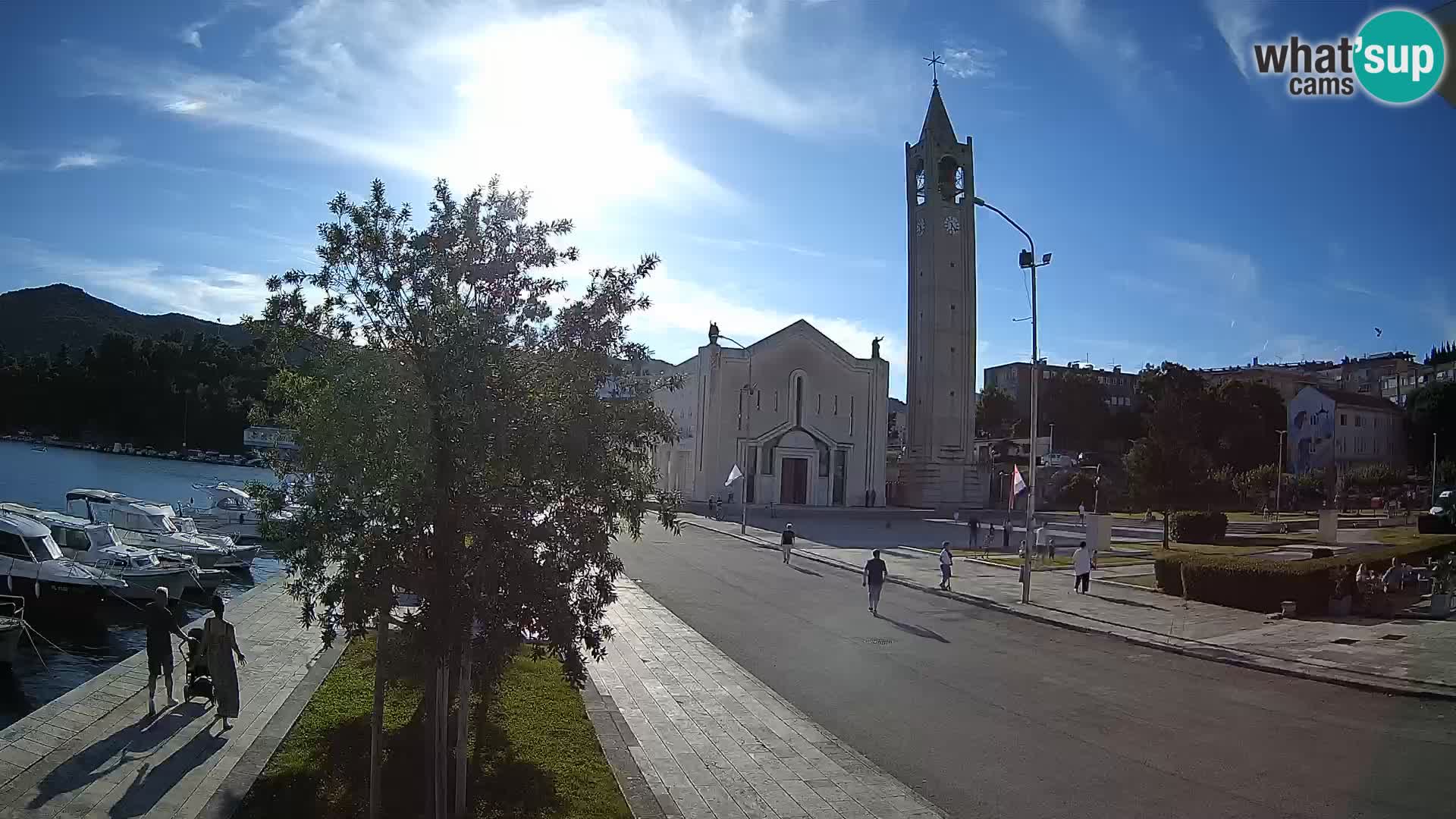 Webcam Ploče | Fesselnde Ausblicke auf Riva und die Kathedrale