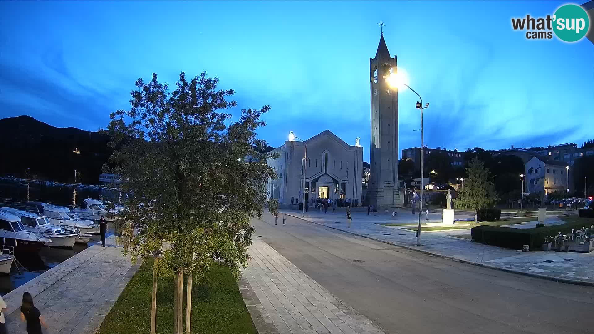 Livecam Ploce | Vues captivantes sur Riva et la cathédrale