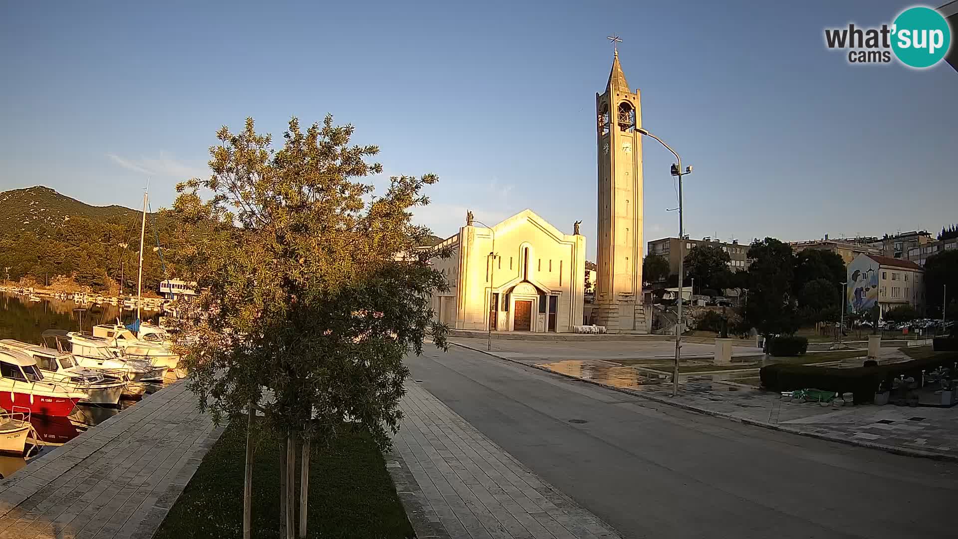 Livecam Ploce | Vues captivantes sur Riva et la cathédrale