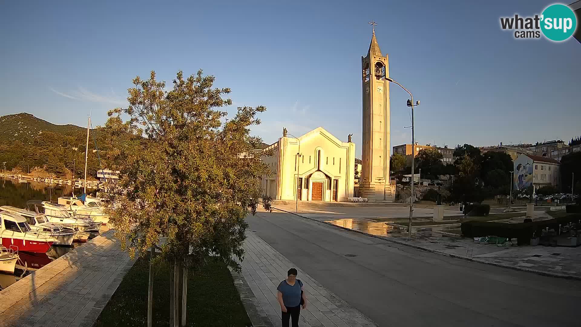 Livecam Ploce | Vues captivantes sur Riva et la cathédrale