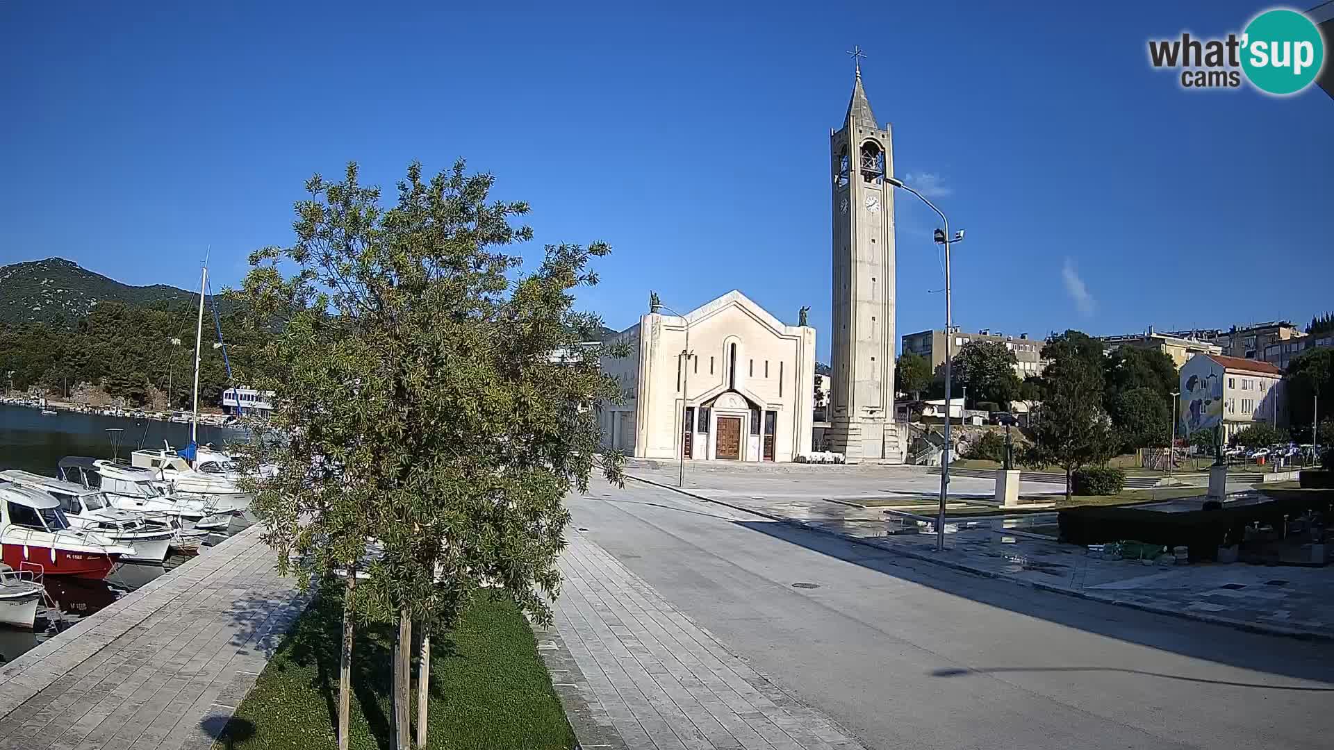 Livecam Ploce | Vues captivantes sur Riva et la cathédrale