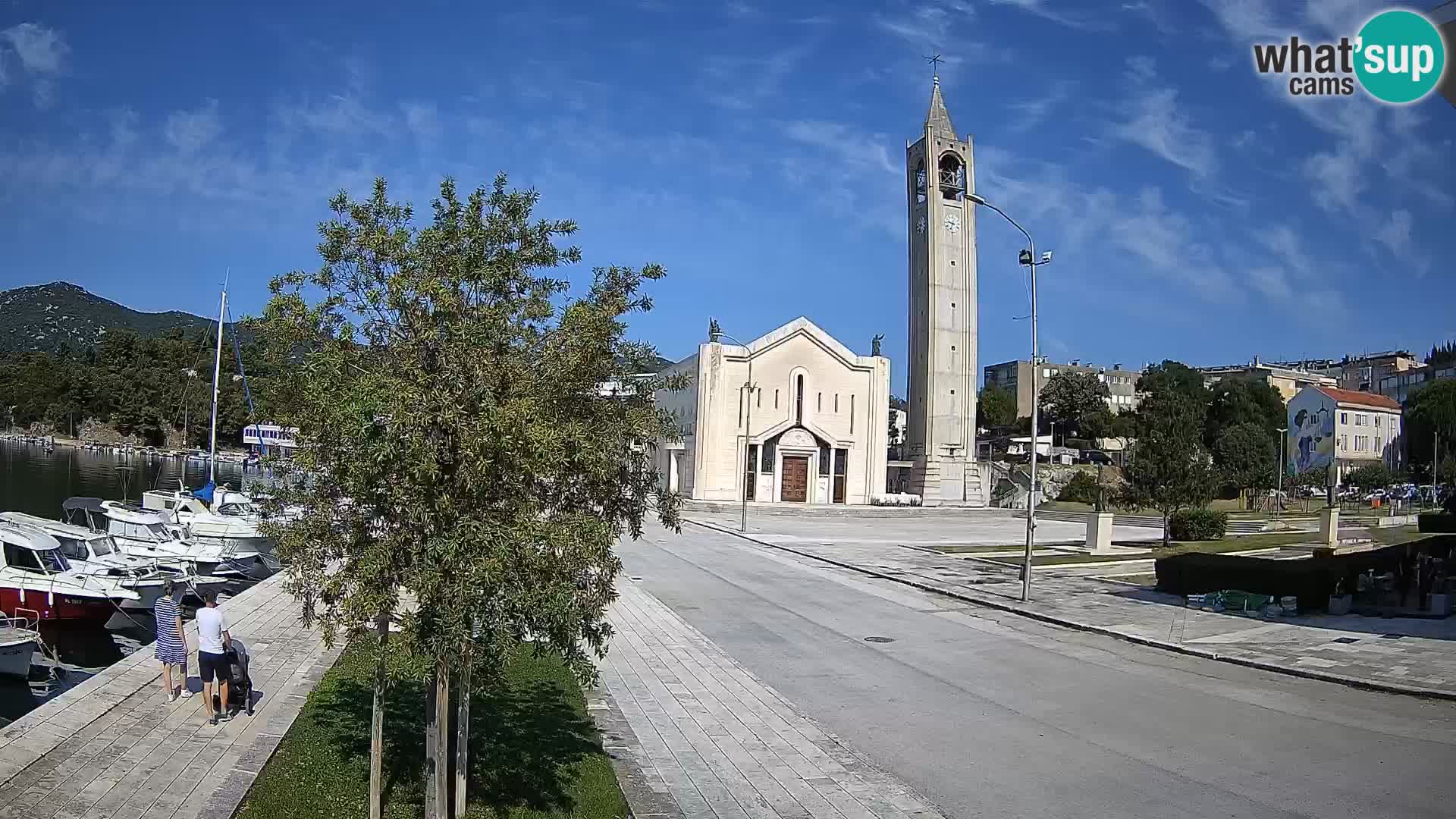 Webcam Ploče | Fesselnde Ausblicke auf Riva und die Kathedrale
