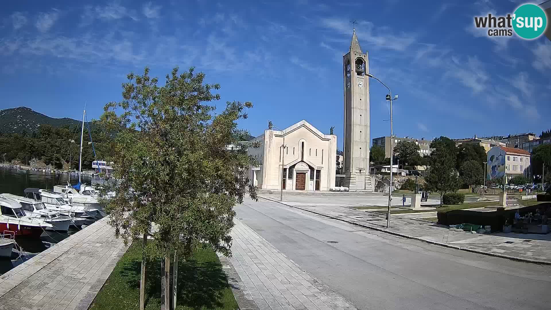 Spletna kamera Ploče | Osupljiv pogled na Rivo in katedralo
