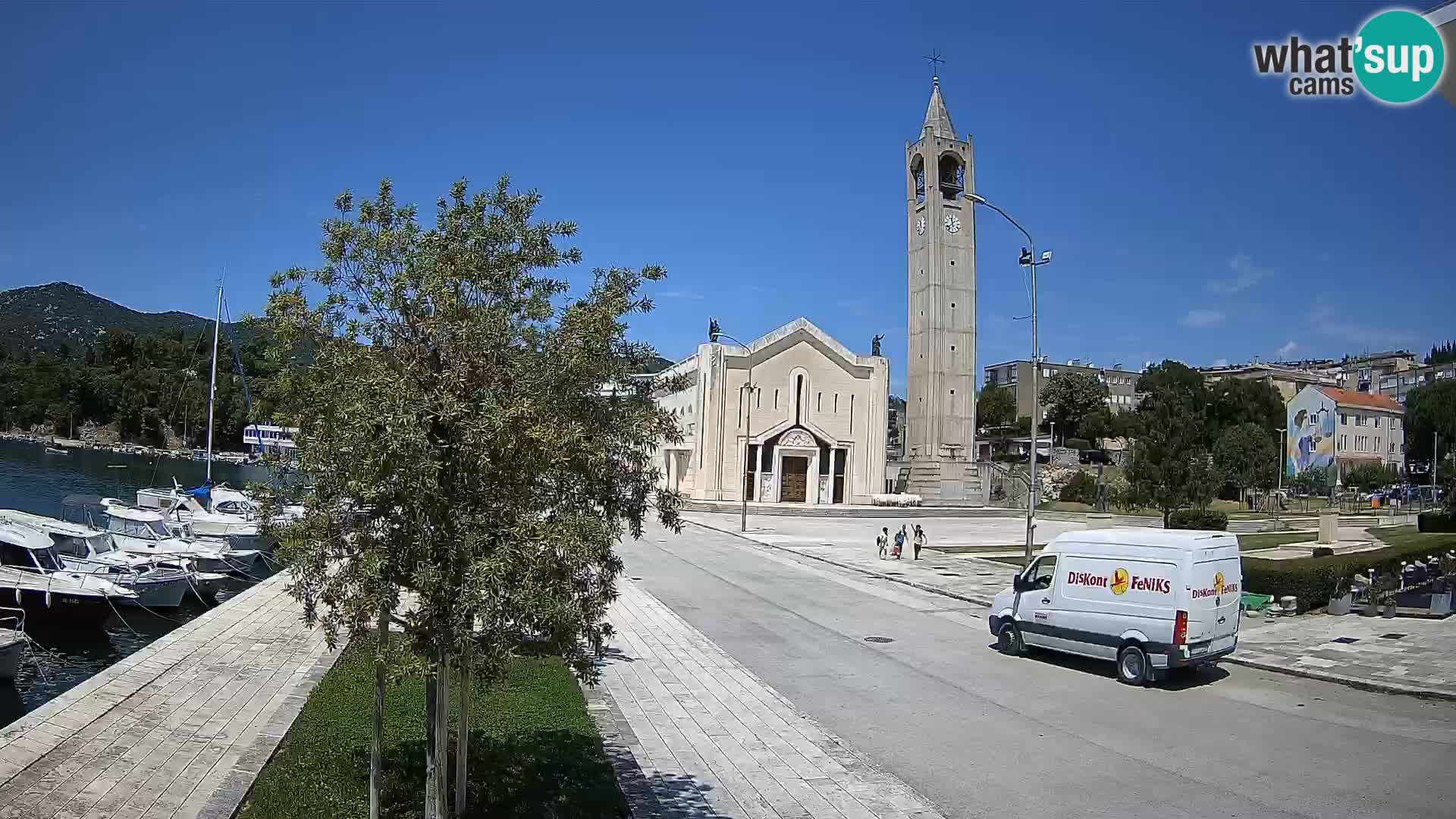 Webcam Ploče | Fesselnde Ausblicke auf Riva und die Kathedrale