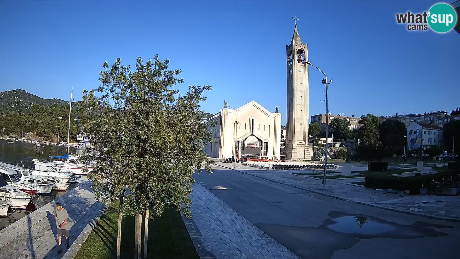 Livecam Ploce | Vues captivantes sur Riva et la cathédrale