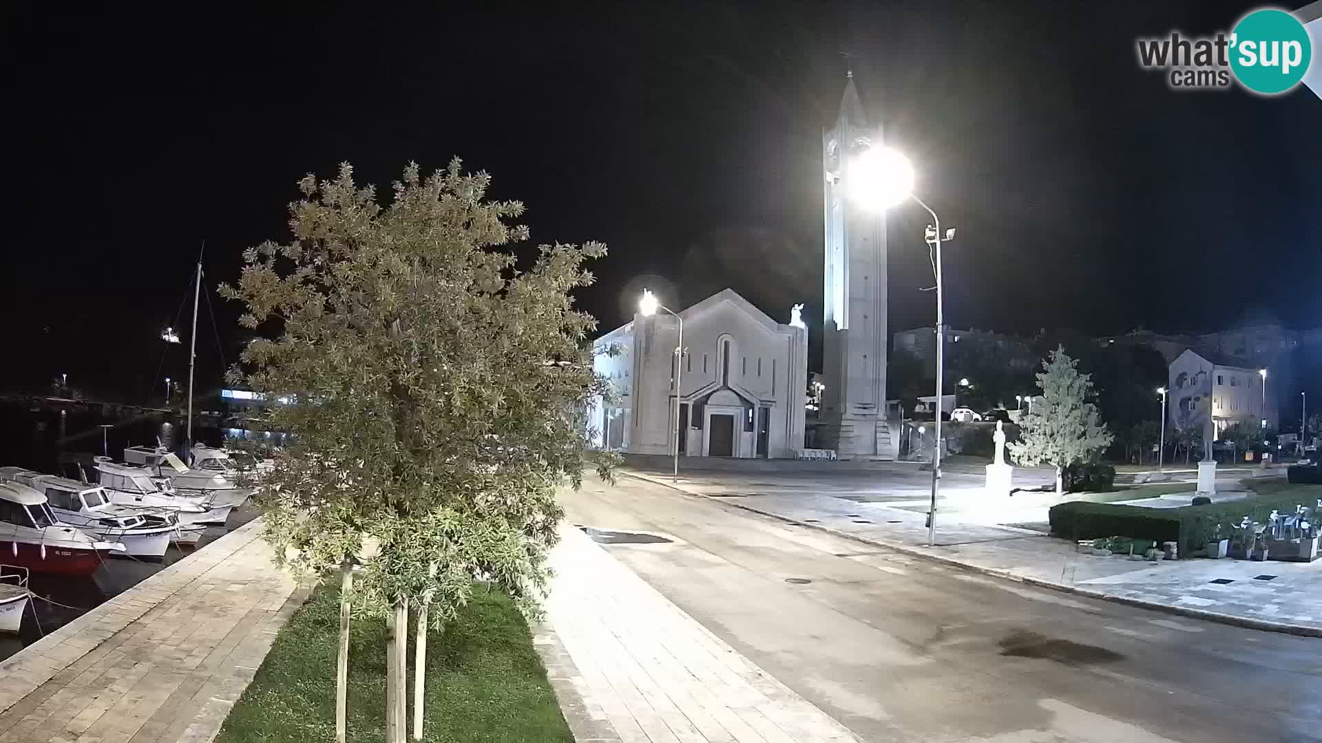 Spletna kamera Ploče | Osupljiv pogled na Rivo in katedralo