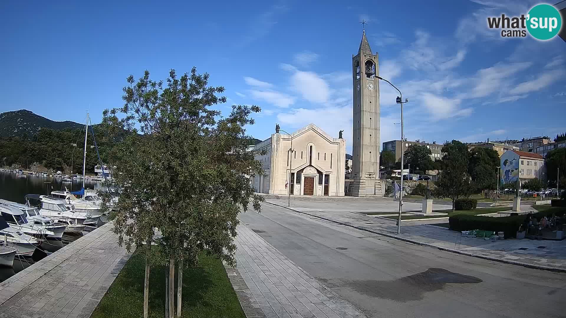 Spletna kamera Ploče | Osupljiv pogled na Rivo in katedralo