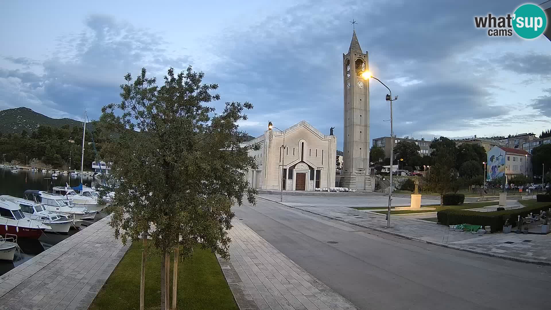 Livecam Ploce | Vues captivantes sur Riva et la cathédrale
