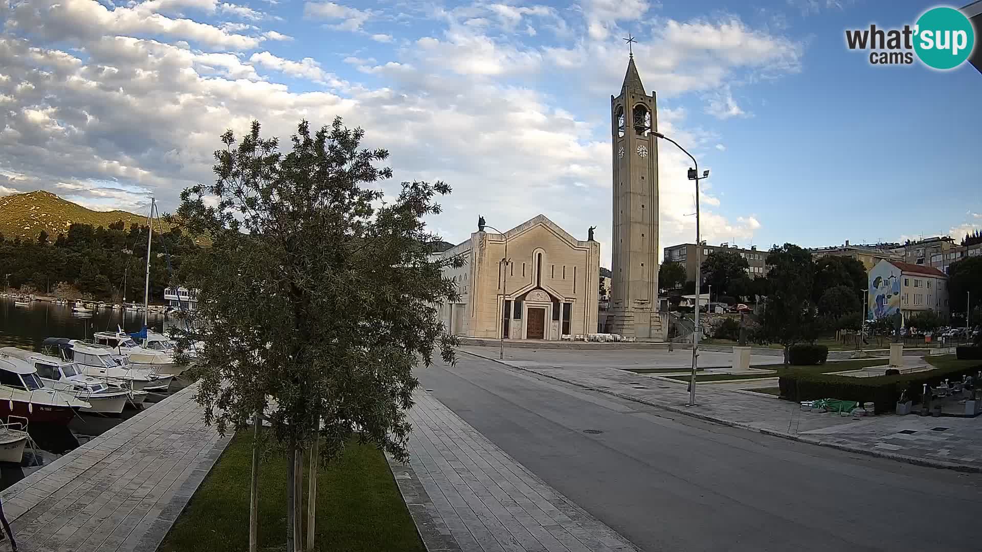 Livecam Ploce | Vues captivantes sur Riva et la cathédrale