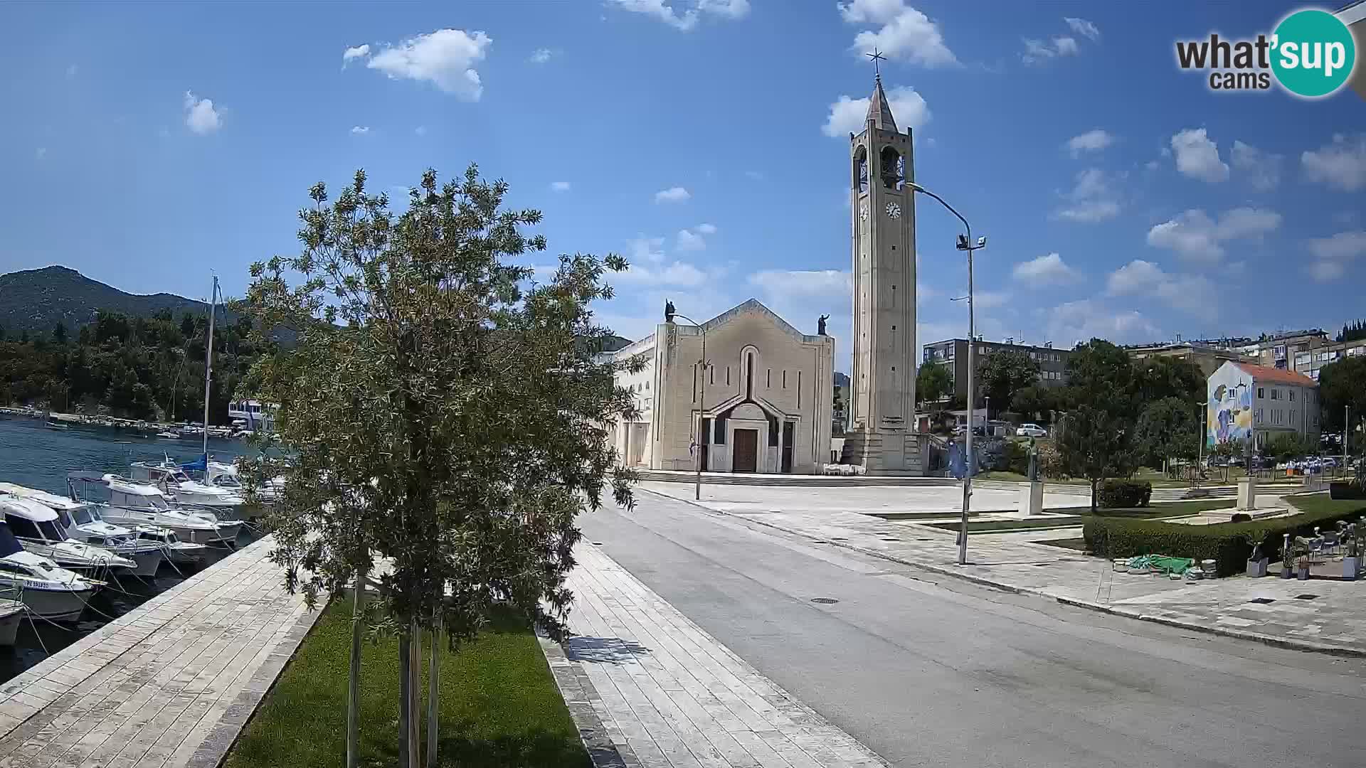 Livecam Ploce | Vues captivantes sur Riva et la cathédrale