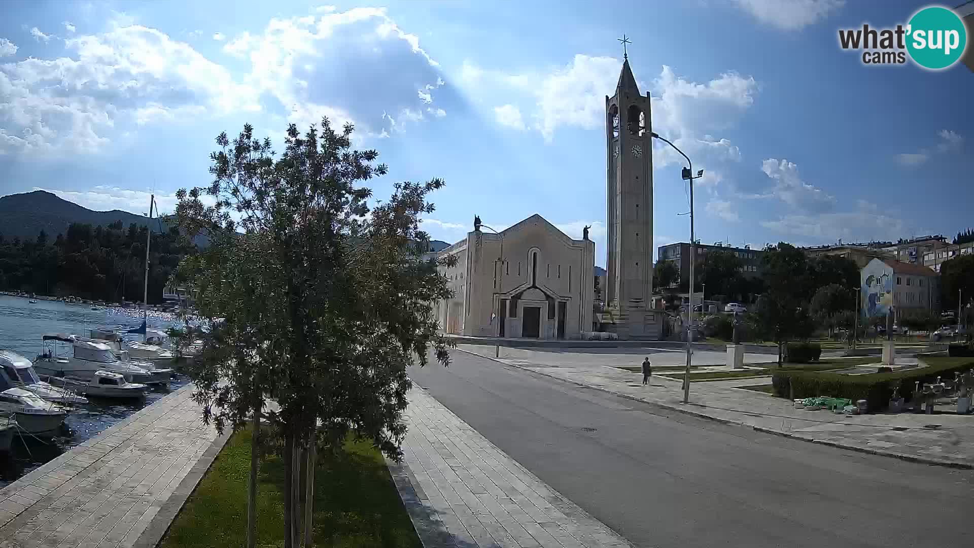 Livecam Ploce | Vues captivantes sur Riva et la cathédrale