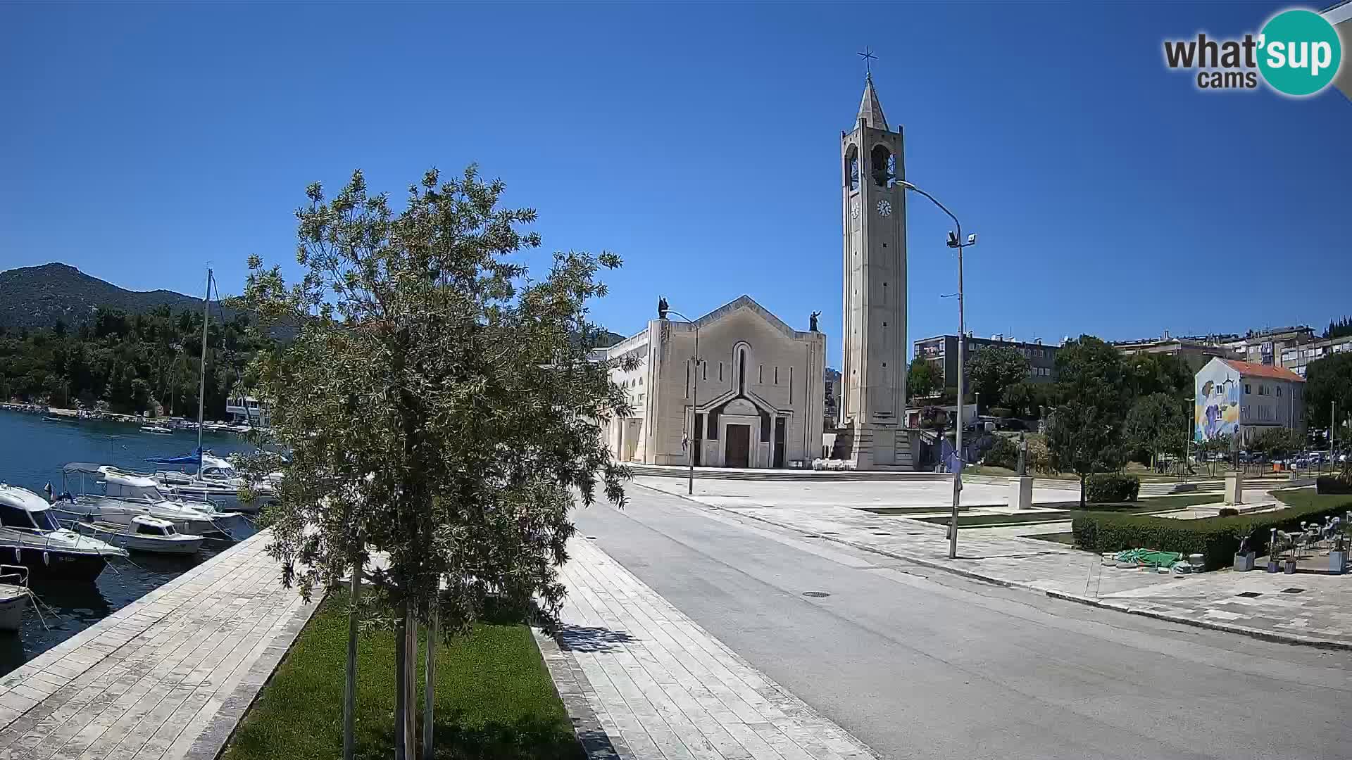 Spletna kamera Ploče | Osupljiv pogled na Rivo in katedralo