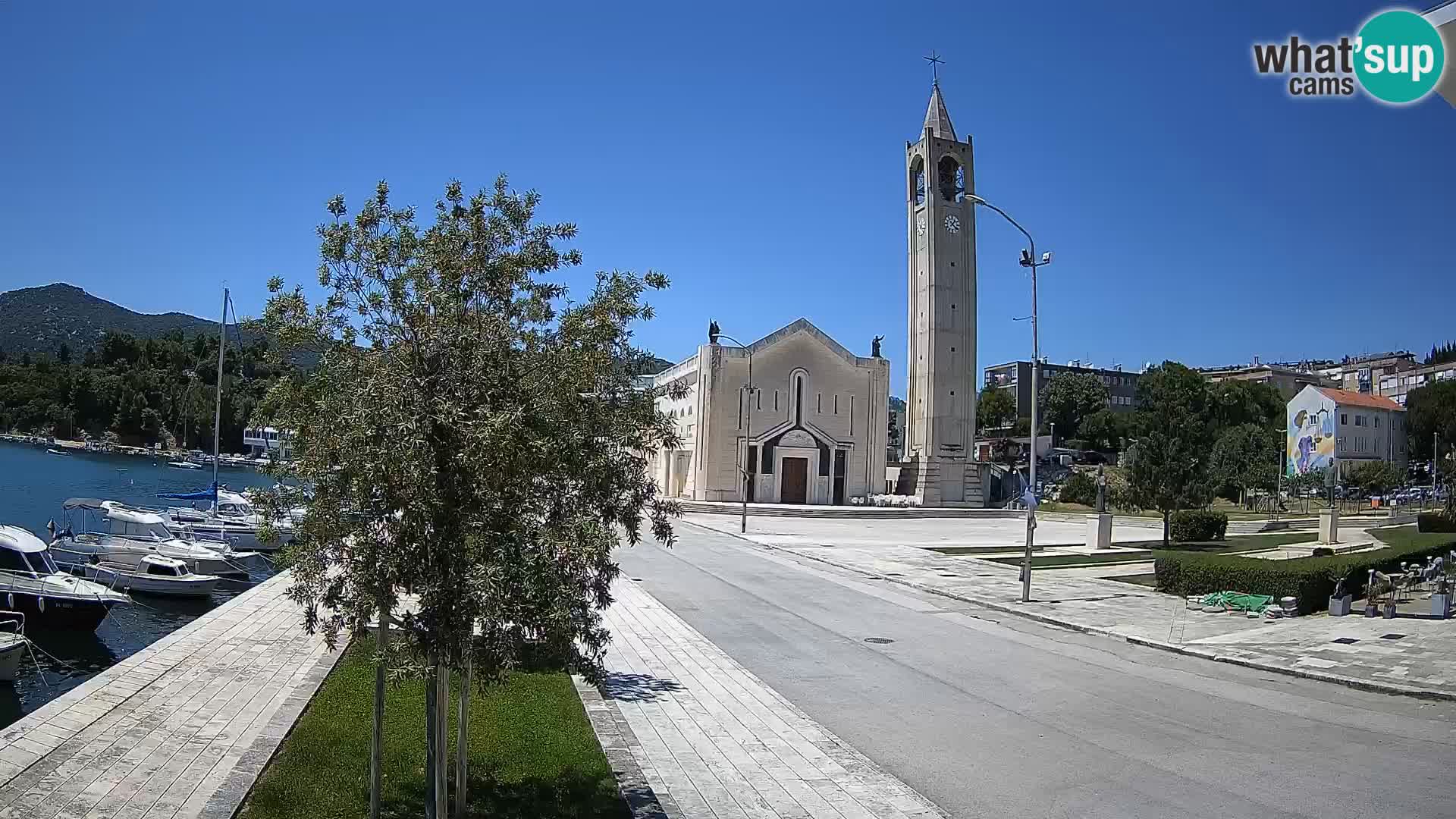 Spletna kamera Ploče | Osupljiv pogled na Rivo in katedralo