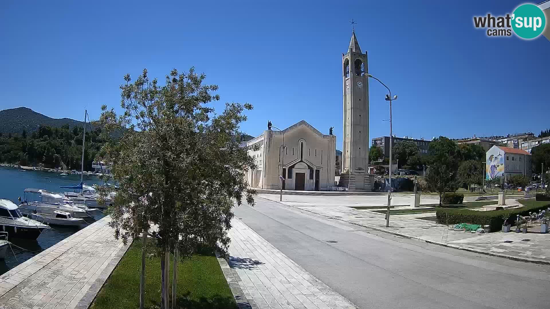 Livecam Ploce | Vues captivantes sur Riva et la cathédrale