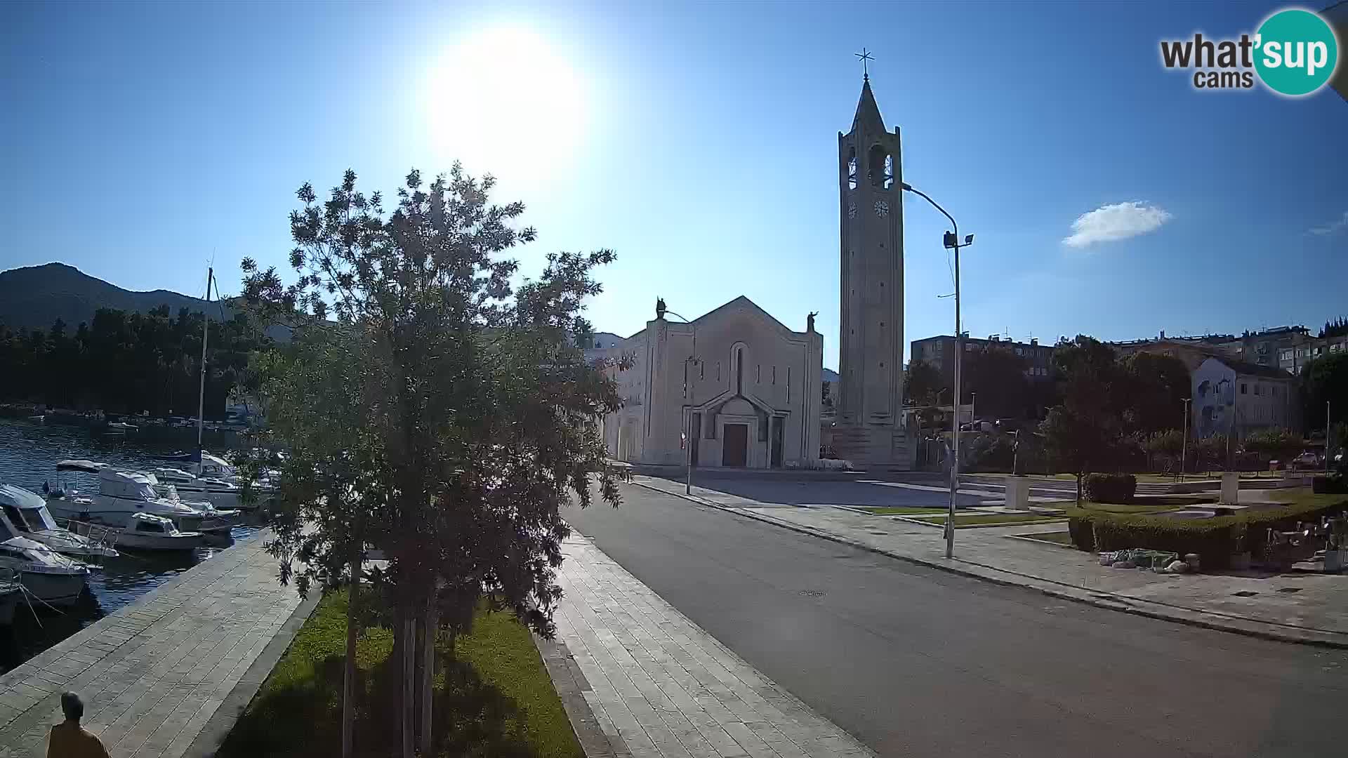 Web kamera Ploče | Očaravajući pogled na Rivu i Katedralu