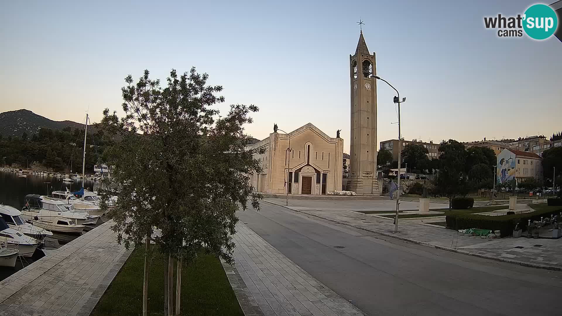 Livecam Ploce | Vues captivantes sur Riva et la cathédrale