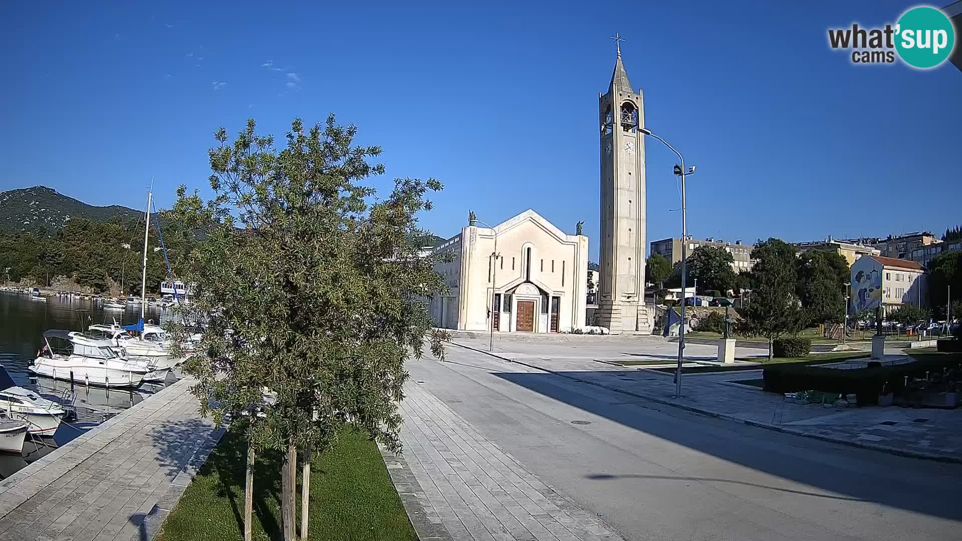 Webcam Ploče | Fesselnde Ausblicke auf Riva und die Kathedrale