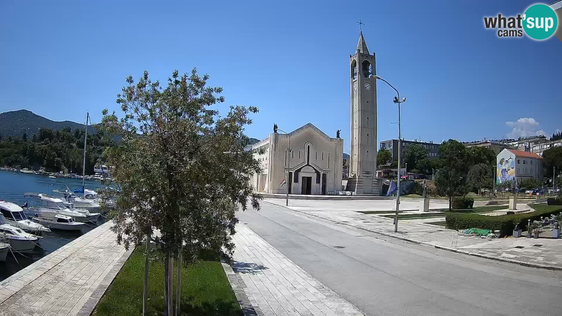 Livecam Ploce | Vues captivantes sur Riva et la cathédrale