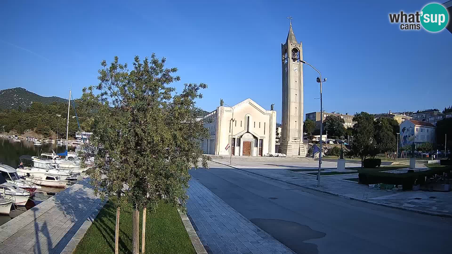 Webcam Ploče | Fesselnde Ausblicke auf Riva und die Kathedrale