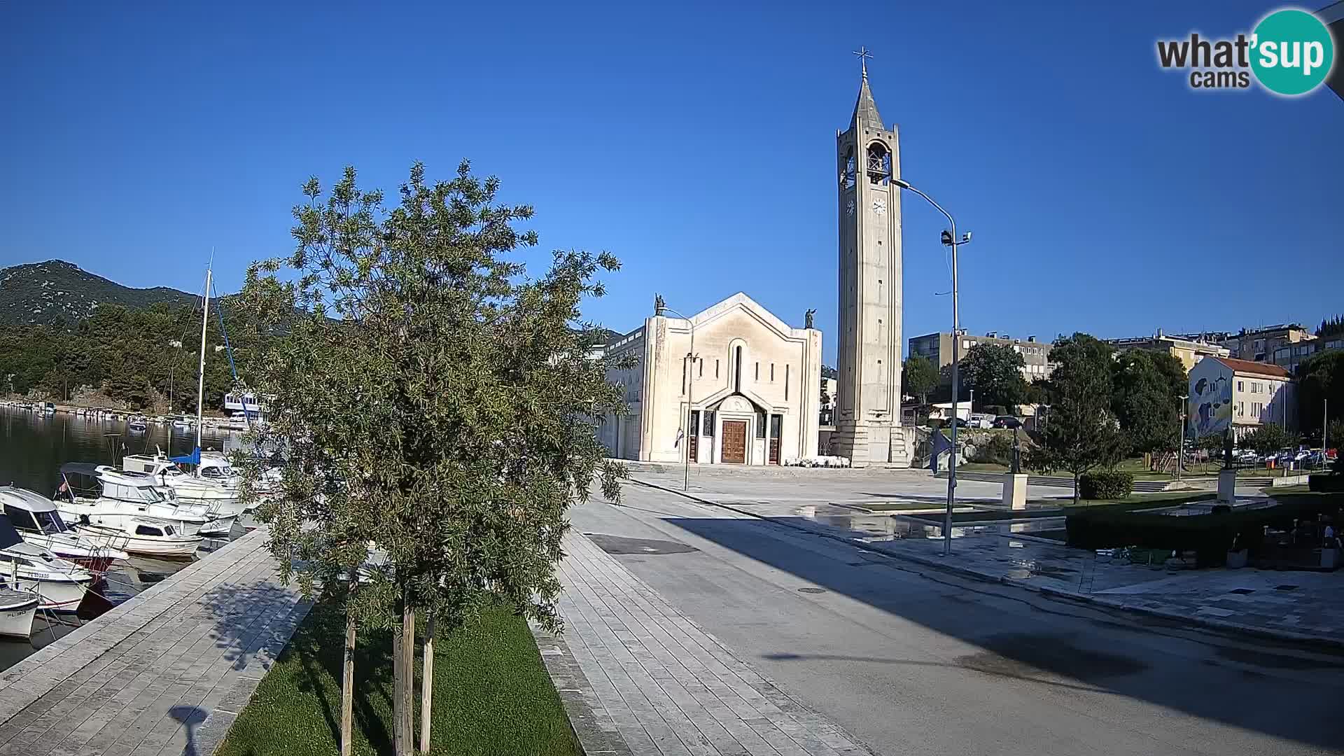 Livecam Ploce | Vues captivantes sur Riva et la cathédrale