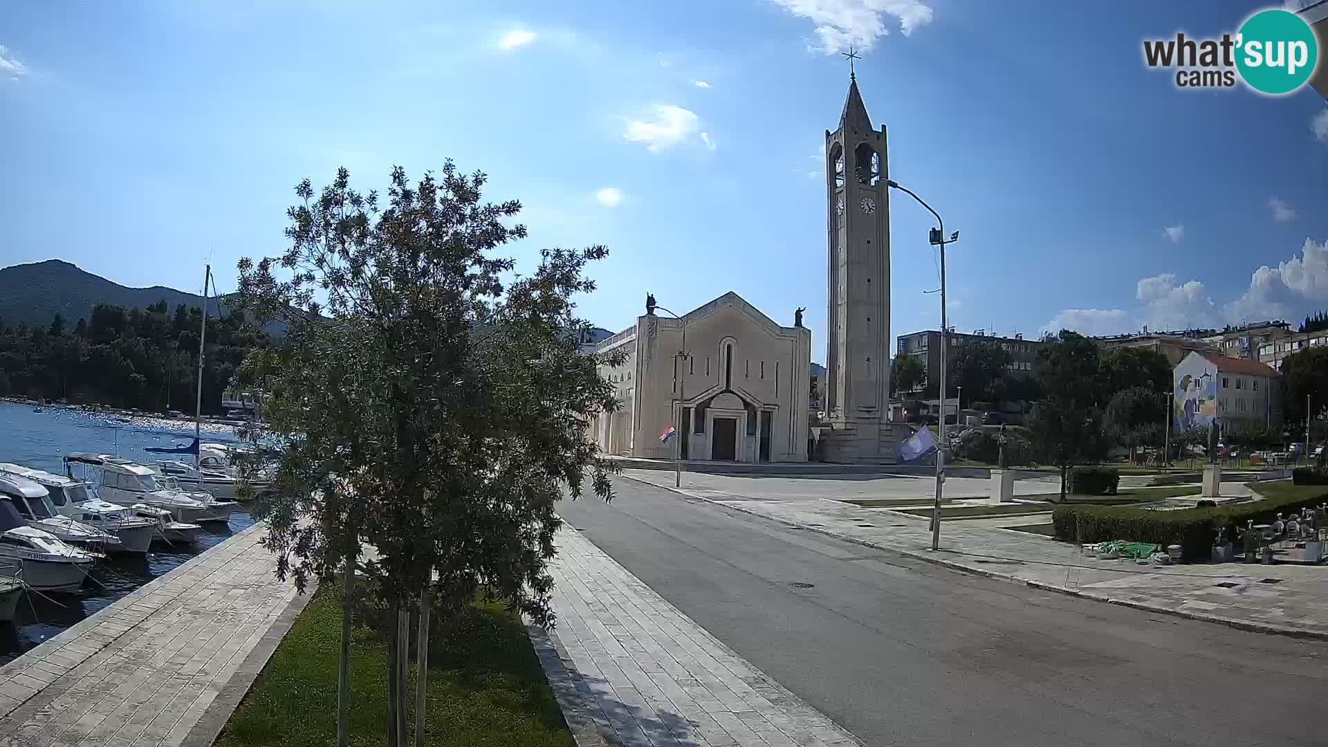 Web kamera Ploče | Očaravajući pogled na Rivu i Katedralu