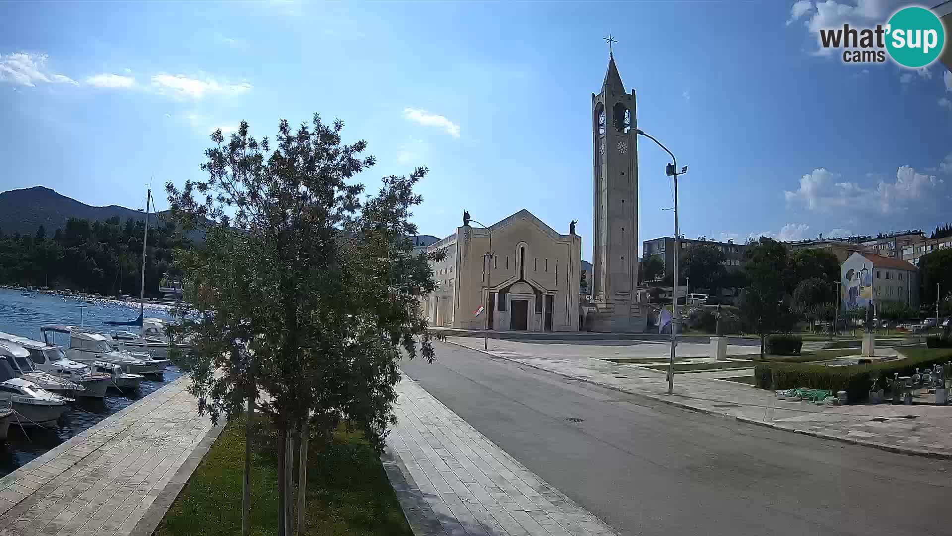 Webcam Ploče | Fesselnde Ausblicke auf Riva und die Kathedrale