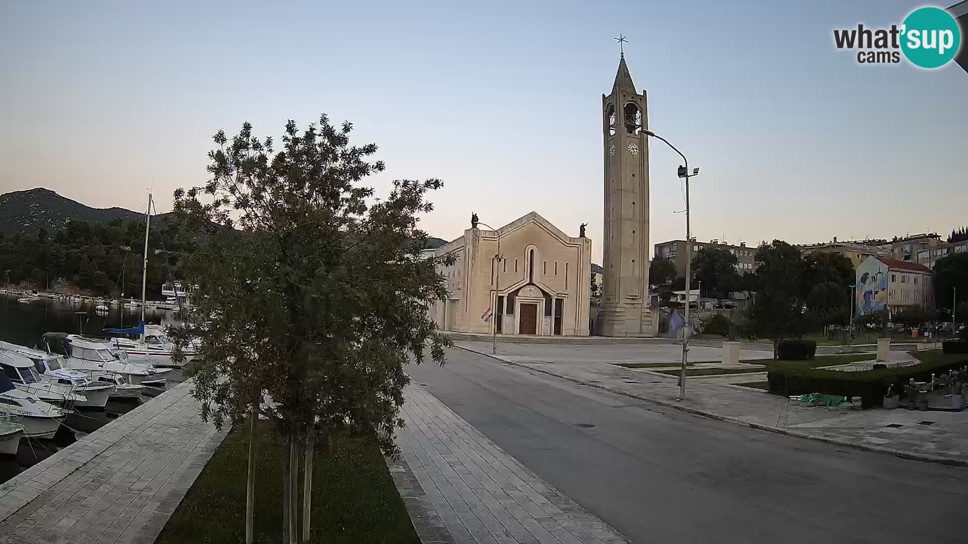 Livecam Ploce | Vues captivantes sur Riva et la cathédrale
